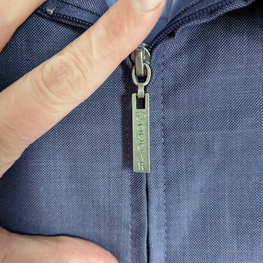 Oscar de la Renta | Blazer | Purple | Size 12 - Picture 5 of 6